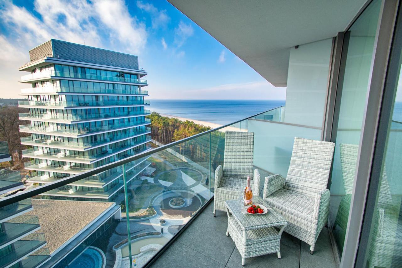 Lux Sea Towers - Wellness Spa, Gym & Beach - Seaview By Rent Like Home Miedzyzdroje Eksteriør billede