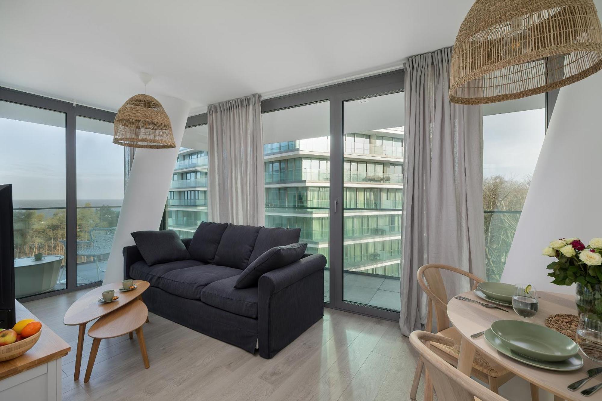Lux Sea Towers - Wellness Spa, Gym & Beach - Seaview By Rent Like Home Miedzyzdroje Eksteriør billede