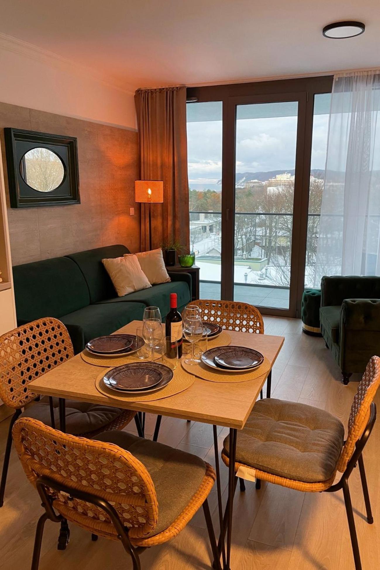 Lux Sea Towers - Wellness Spa, Gym & Beach - Seaview By Rent Like Home Miedzyzdroje Eksteriør billede