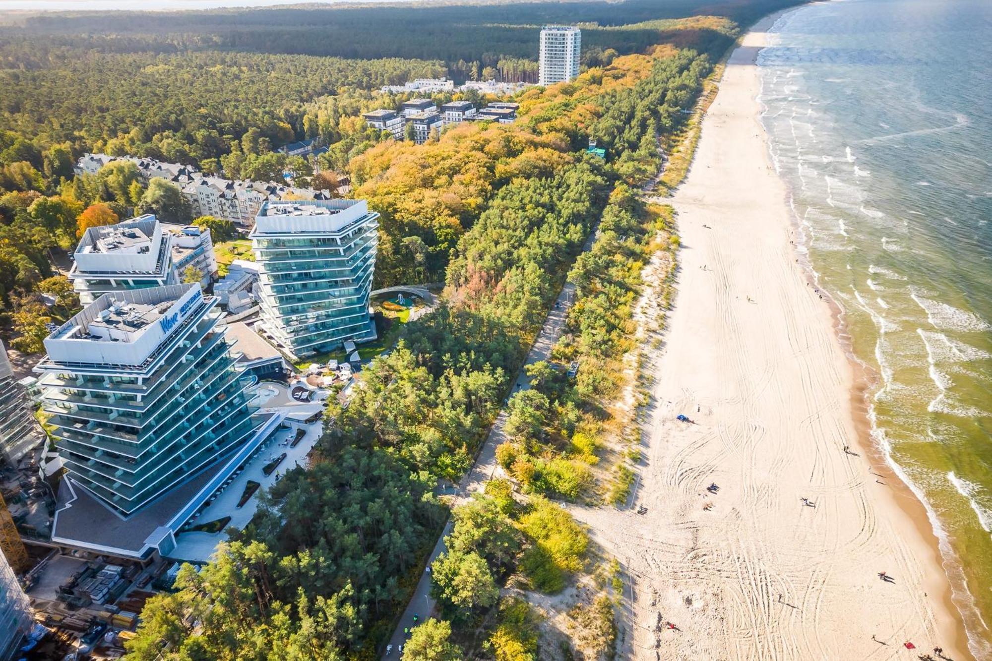 Lux Sea Towers - Wellness Spa, Gym & Beach - Seaview By Rent Like Home Miedzyzdroje Eksteriør billede