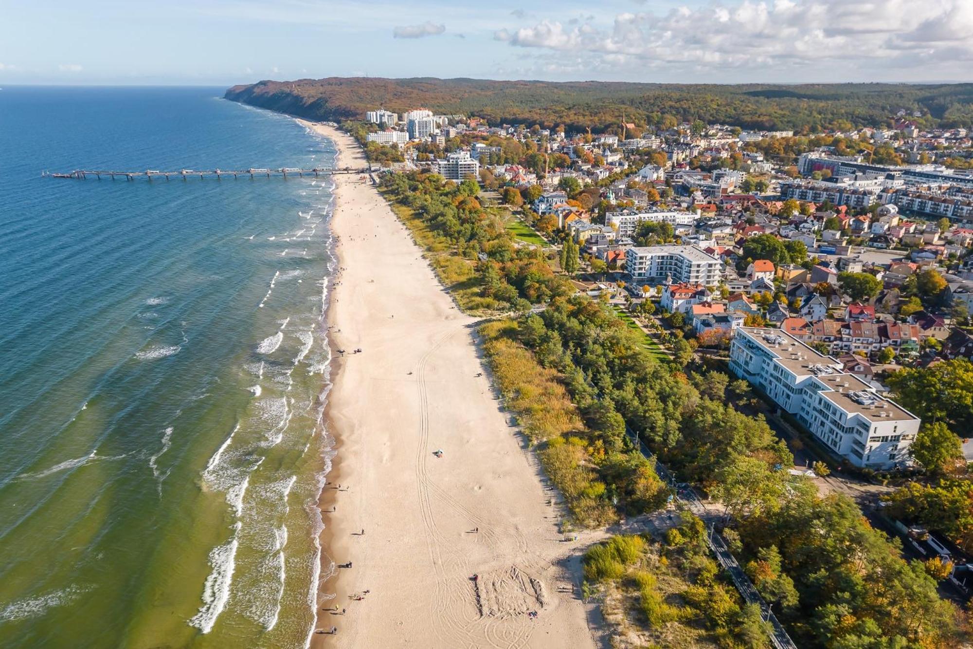 Lux Sea Towers - Wellness Spa, Gym & Beach - Seaview By Rent Like Home Miedzyzdroje Eksteriør billede